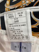 Load image into Gallery viewer, Cielo Red Versace Print Blazer
