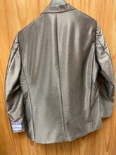 Load image into Gallery viewer, Blu Martini Grey/silver 3-Piece Suit 44L
