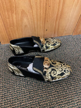 Load image into Gallery viewer, Successos Black/Gold Men’s Red Bottom Dress Shoes Sizes 7-15
