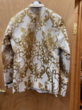 Load image into Gallery viewer, Cielo Off white/Gold Fancy print 1-button jacket
