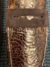 Load image into Gallery viewer, After Midnight Bronze Slip-on Dress Shoes Style: 6765 Size 9
