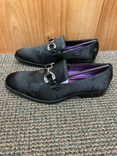Load image into Gallery viewer, After Midnite Black Smoking Slip-on Dress Shoes Style: 6948

