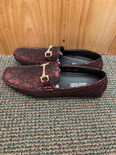 Load image into Gallery viewer, Terroni Italian Design Red Saints Design Men&#39;s Slip-on Dress/Driver Shoes 8.5-13
