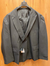 Load image into Gallery viewer, Vittorio St. Angelo Black Double Breasted Suit 60R C762TA
