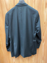 Load image into Gallery viewer, Apollo King Black Double Breasted Suit 40L DM21

