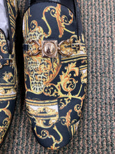 Load image into Gallery viewer, Successos Black Versace All Over Print Mens Slip-on Slip Dress Sizes 8-13
