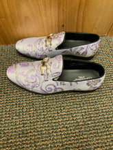 Load image into Gallery viewer, Successos Lavender/Lilac Slip-on Men’s Red Bottom Dress Shoes Sizes 7-15
