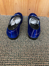 Load image into Gallery viewer, Successos Blue Checkered Suede Men’s Red Bottom Dress Shoes Sizes 7-15
