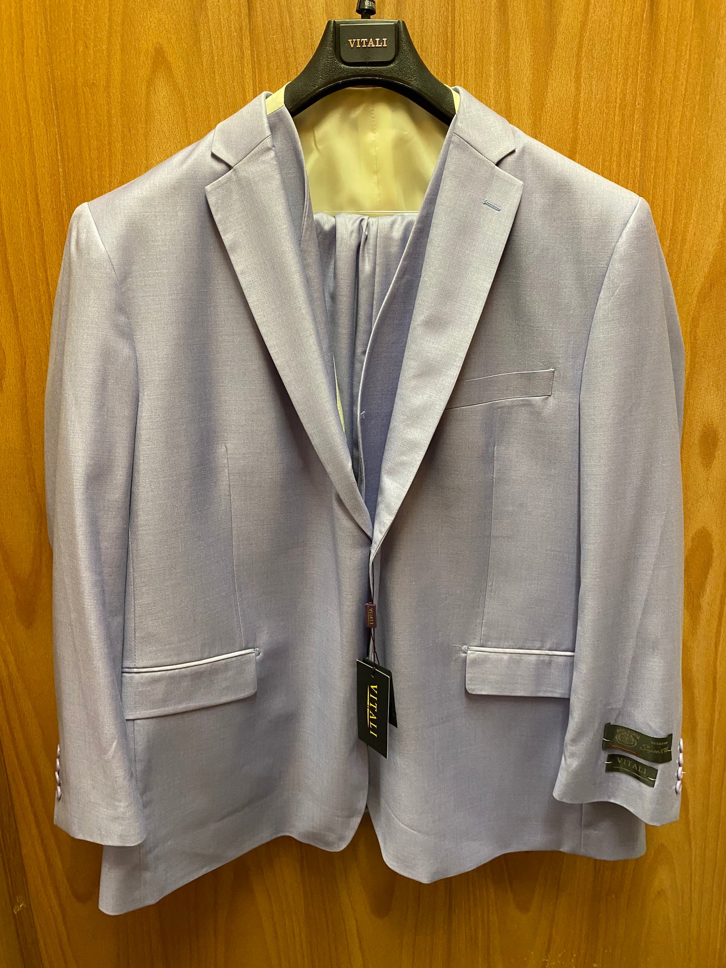 Vitali Lavender 3-Piece Suit 54R