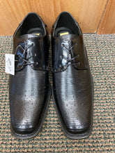 Load image into Gallery viewer, Antonio Cerrelli Wide Width Black Lace-up Dress Shoes
