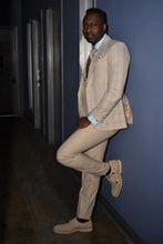 Load image into Gallery viewer, Steven Land | Zeus 3 PC Suit | Classic Fit | Sand ZEUSSL7764044R
